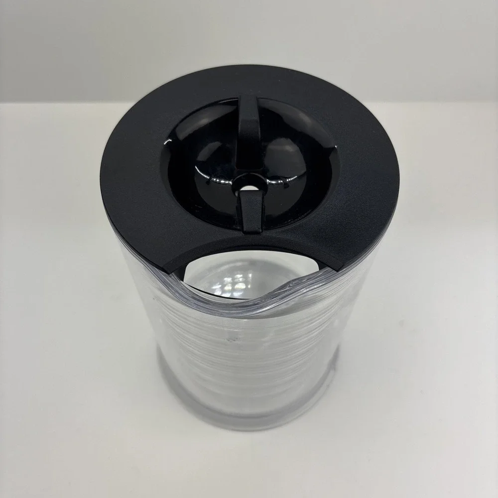 Ninja Over‎ Ice Cream Maker Fill Carafe Pitcher Top Clear Black NC300